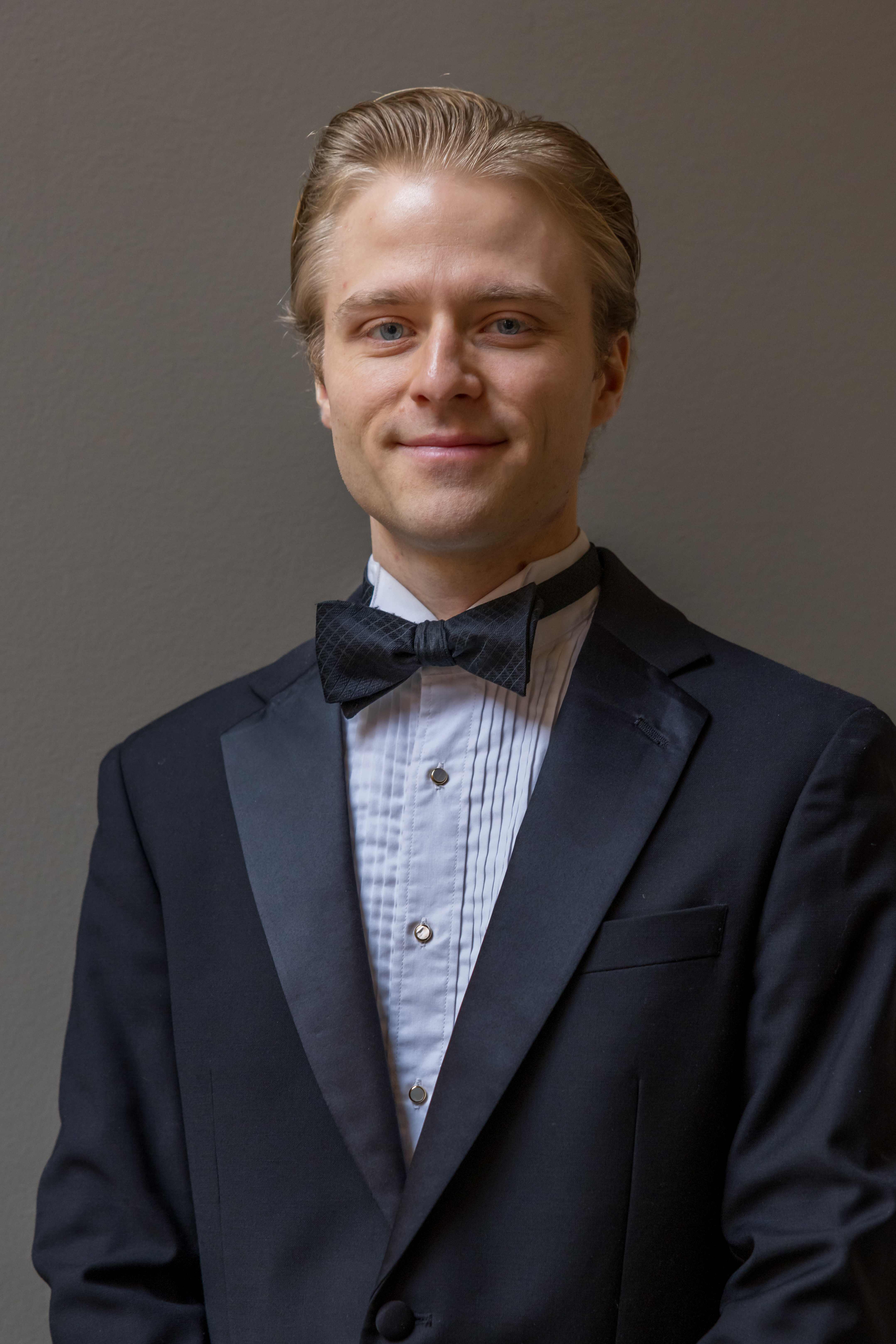 Formal portrait of Caleb Thompson